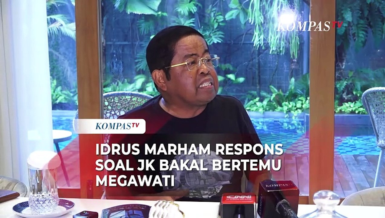 Tanggapan Idrus Marham soal Rencana Pertemuan JK-Megawati