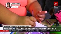 Cerca de 40 millones de mexicanos padecen obesidad