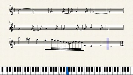 النوتة الموسيقية,,, الكاملة,,,,لرائعة ليلى مراد ,,,,ماليش امل فى الدنيا دى ,,,,تدوين ماهر الغمرى