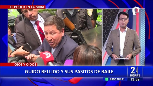 Congresista Guido Bellido se jaranea con sus electores en Cusco