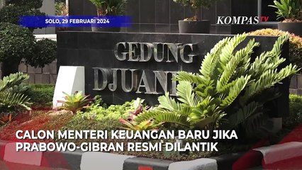 Kata Gibran soal Nama Calon Menteri Keuangan di Kabinet Prabowo