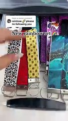 Rainbow keychain set, do you like it?
