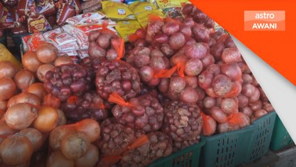 Harga bawang naik, peniaga tersepit, pengguna resah