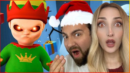 SARI GÖZLÜ ŞEYTAN BEBEĞİN YILBAŞINDA BAKICISI OLDUK | BABY İN YELLOW NOEL | HAN KANAL KÜBRA NİSA