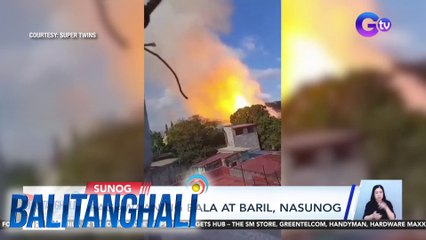Pagawaan ng bala at baril, nasunog | BT