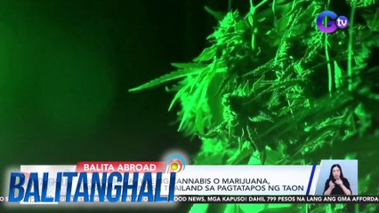 Recreational use ng cannabis o marijuana, ipagbabawal na sa Thailand sa pagtatapos ng taon | BT