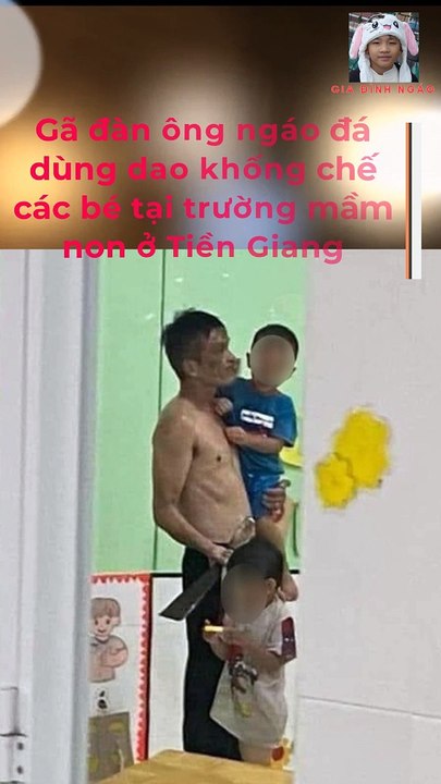 Huy động hơn 100 cảnh sát giải cứu các bé bị gã đàn ông khống chế