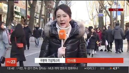 [날씨] 기온 뚝, 삼일절 꽃샘추위…호남·제주 곳곳 눈