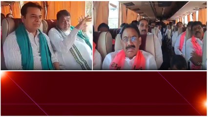 Chalo Medigadda కి బయలుదేరిన KTR, BRS నేతలు | Telugu Oneindia