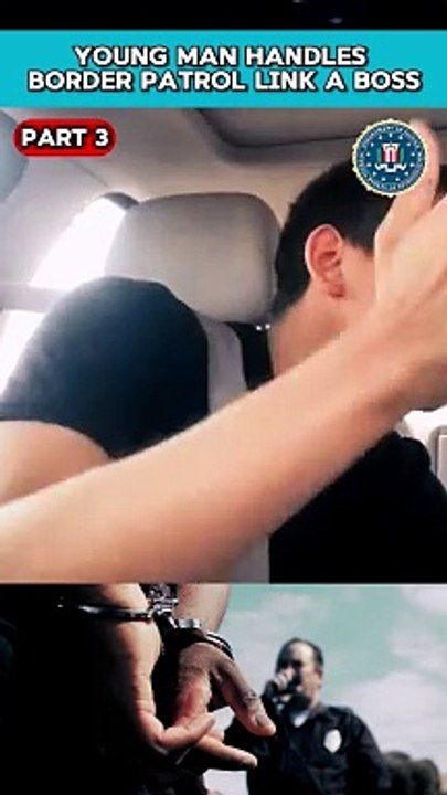 Young Man Handles Border Patrol Like A Boss  Part 3 @bulecitypolice #police #fbi #border #lawenforcement #rights