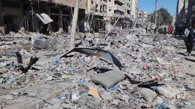 حجم الدمار الذي خلّفته العملية البرية الإسرائيلية في حي الزيتون