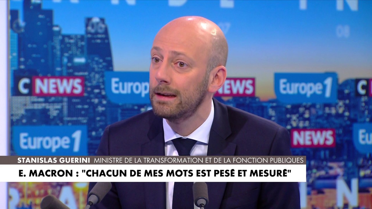 Stanislas Guerini : «Il n'y a qu'un langage que Vladimir Poutine comprenne, c'est celui de la force»