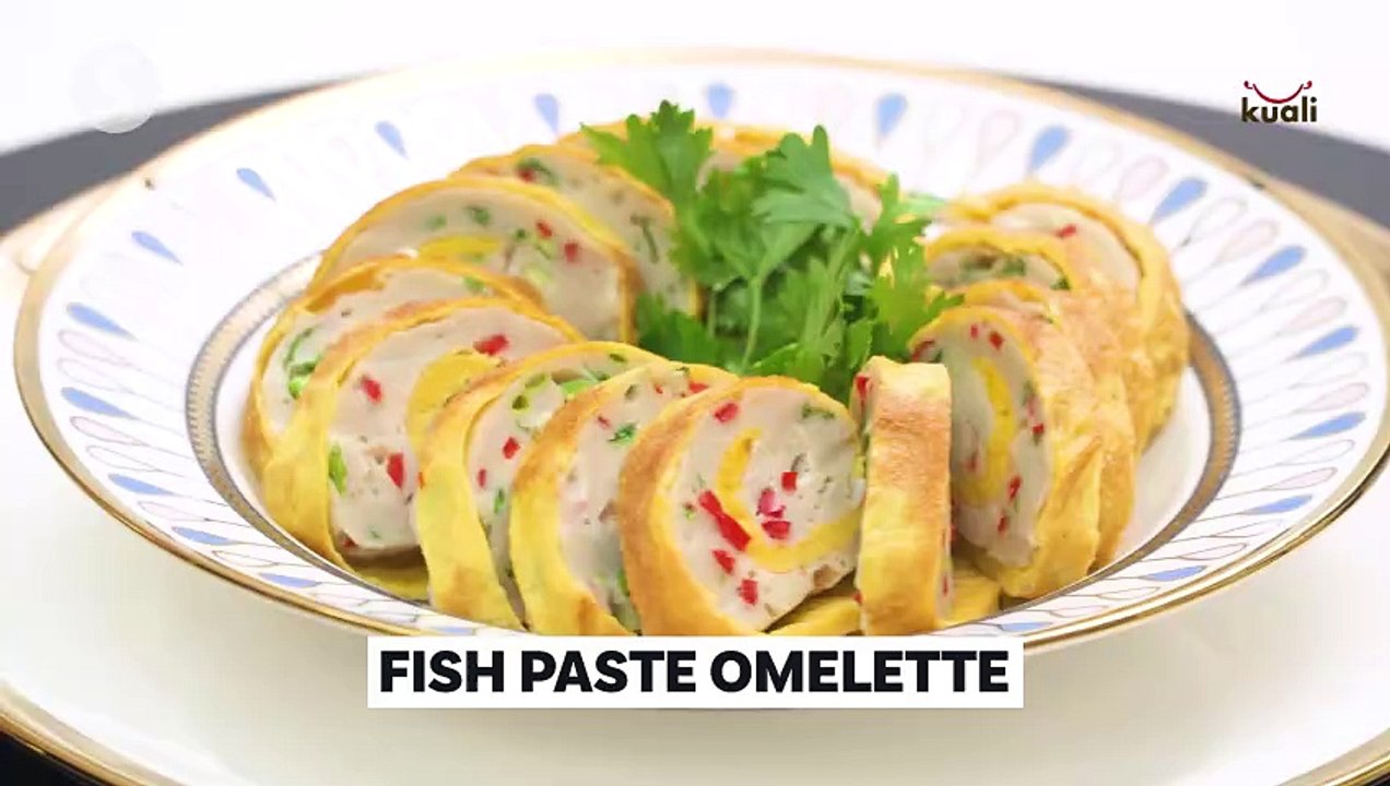Fish Paste Omelette Roll