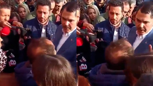 Murat Kurum ile vatandaş arasında dikkat çeken diyalog