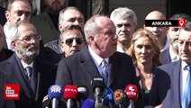 Muharrem İnce'den CHP'ye: Ne utanmaz insanlarınız