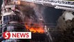 Bangladesh building fire kills 45, injures dozens