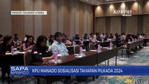 Sosialisasi Tahapan Pilkada 2024 Oleh KPU Manado