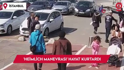 Zabıta’nın 'heimlich manevrası' çocuğun hayatını kurtardı