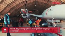 Selçuk Bayraktar paylaştı: İlk atış testini başarıyla tamamladı