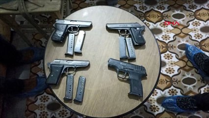 Un dolu kazandan tabanca çıktı: 5 gözaltı