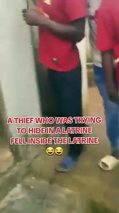 Un voleur retrouvé caché dans le trou des toilettes turques