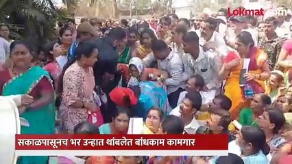 कडाक्याच्या उन्हात महिलांना भोवळ तर गृहपयोगी वस्तू घेण्यासाठी नागरिकांची तुफान गर्दी...
