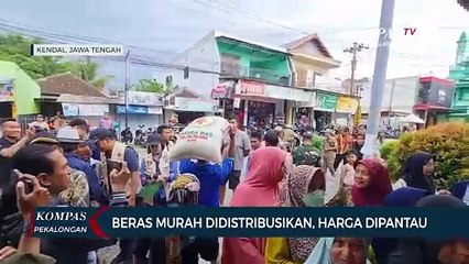 Distribusi 25 Ton Beras Murah di Kendal, Satgas Pangan Jateng Awasi Harga Pasar