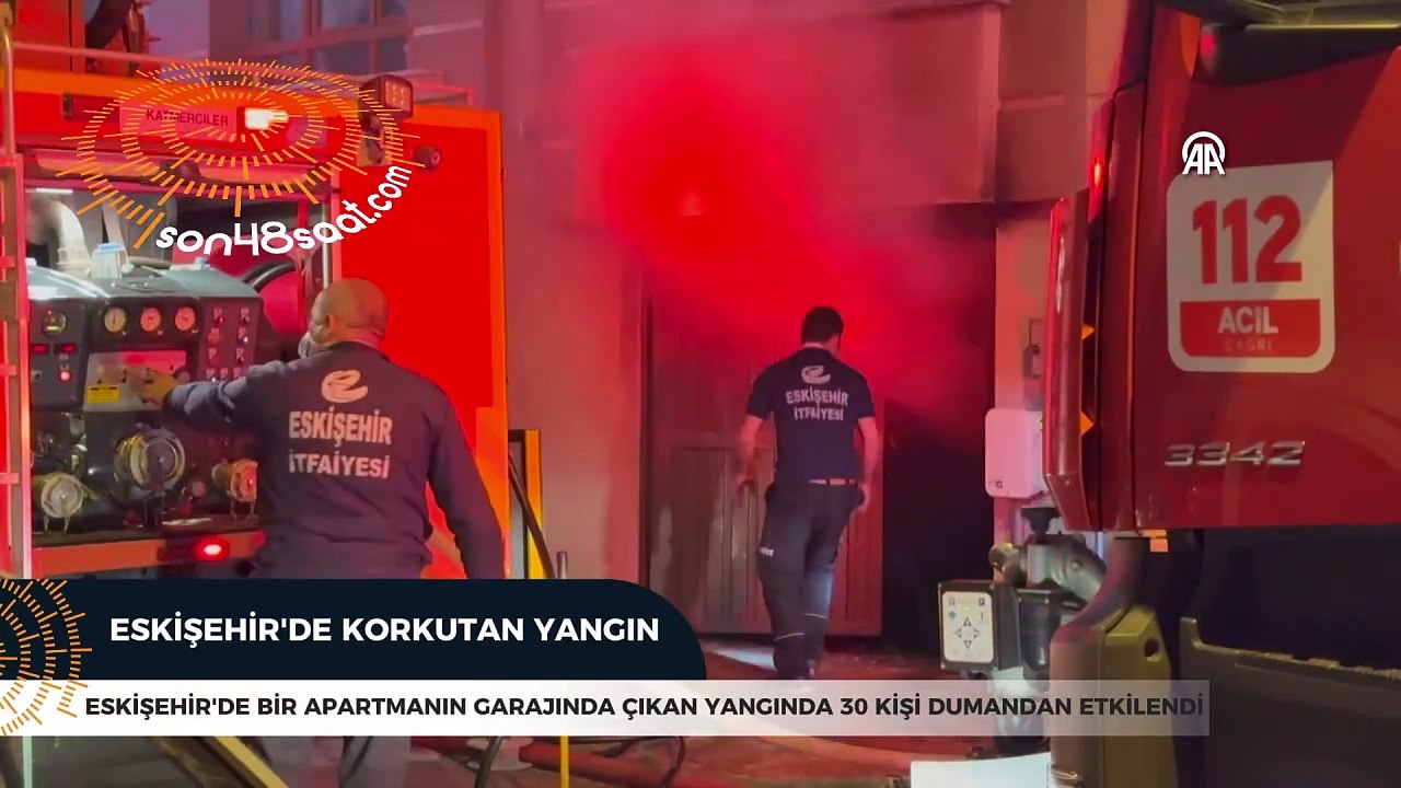 Eskişehir'de korkutan yangın