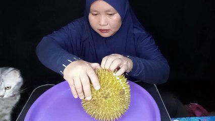Makan duren gaes