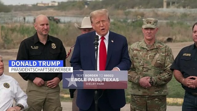 Biden und Trump liefern sich Duell an Grenze zu Mexiko