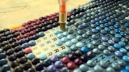 Relax and Enjoy the Magic of Diamond Painting_ Disney Castle ASMR Edition _ All Process