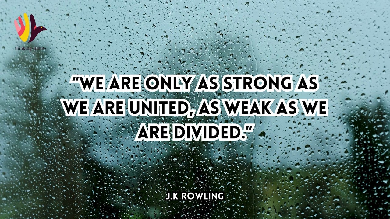 J.K. Rowling's Quotes | Magical Quotes that will Change Your Life | Thinking Tidbits
