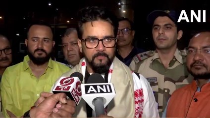 संदेशखाली घटना पर केंद्रीय मंत्री अनुराग ठाकुर ने कहा कि पश्चिम बंगाल का जंगलराज सबने देखा है