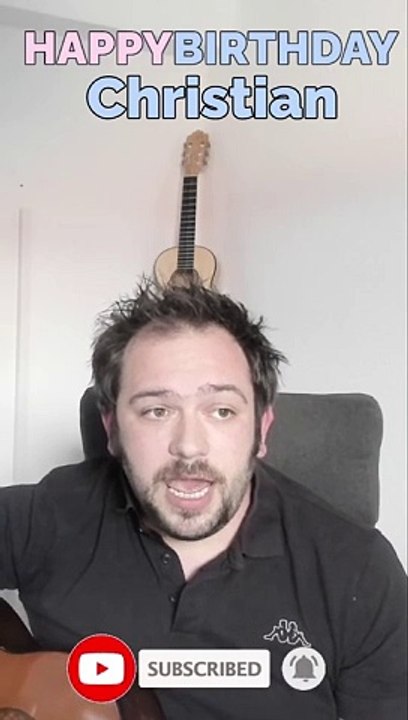 Happy Birthday, Christian! Geburtstagsgrüße an Christian