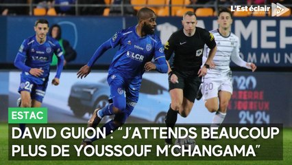 David Guion interrogé par notre journaliste sur Youssouf M'Changama