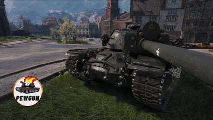 T110E4 堅固無懼，靈活如獵！ | 9 kills 10k dmg | world of tanks |  @pewgun77 ​