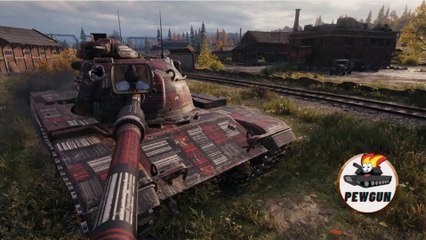 M60 速度之影，毀滅之力！ | 8 kills 13k dmg | world of tanks |  @pewgun77