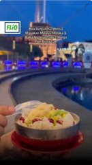 Makan cendol layan sunset