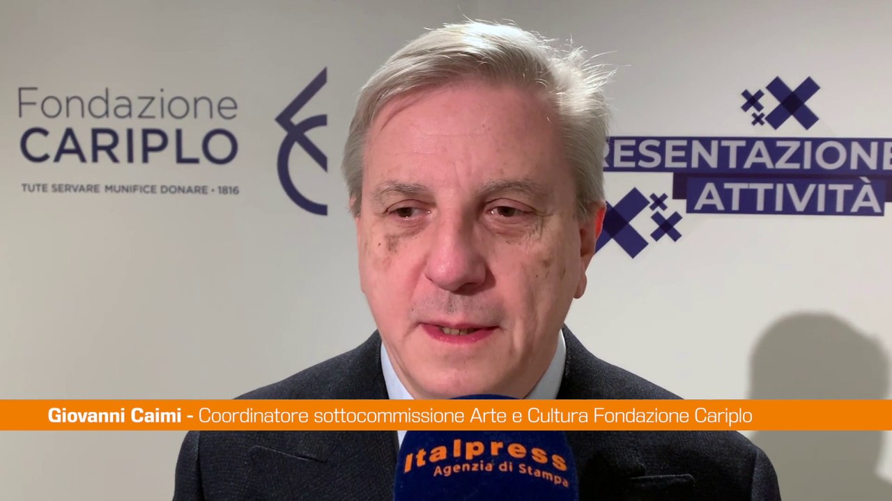 Fondazione Cariplo, Caimi "Collaborazioni per diffondere cultura"