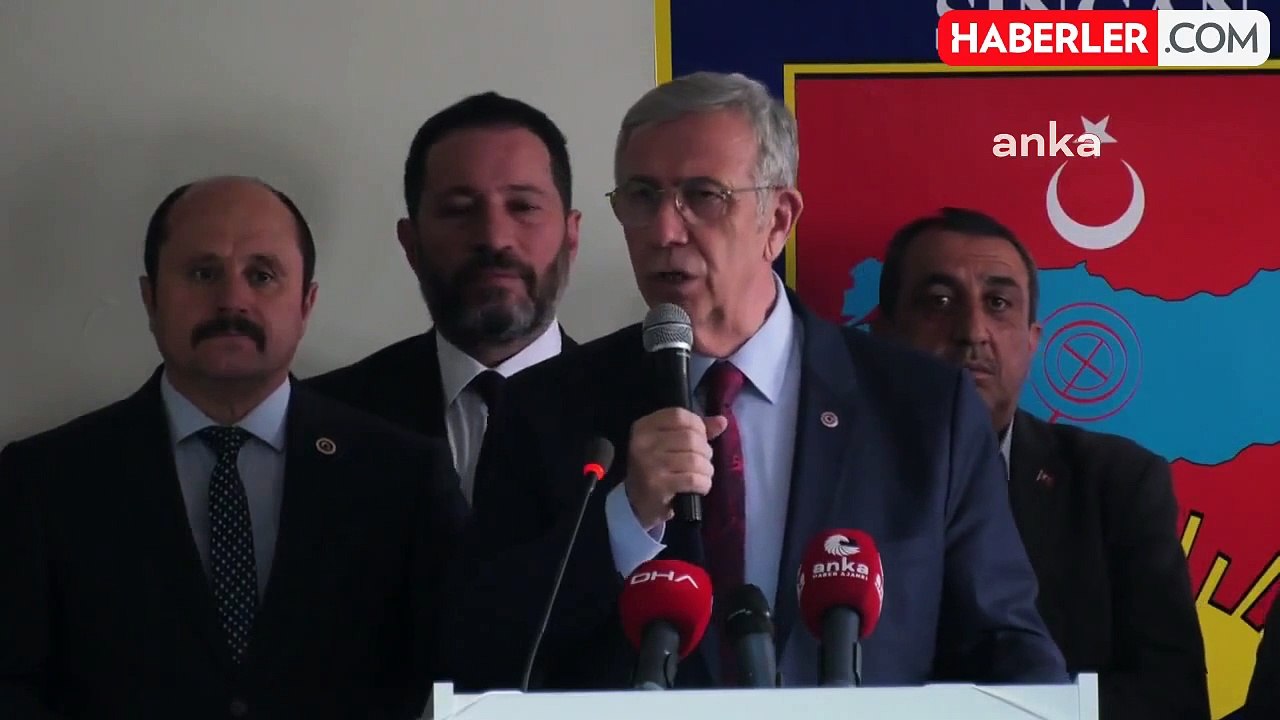 Mansur Yavaş, Sincan Şoförler ve Otomobilciler Odası'nı ziyaret etti