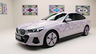 BMW i5 Flow NOSTOKANA Art Car (2024) - Sound Film