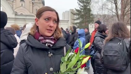 Trauerfeier für Nawalny: "Er war ein heiliger Märtyrer"