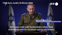 Gaza: l'armée israélienne nie avoir tiré en direction du convoi humanitaire