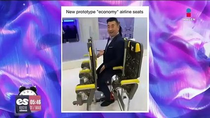 Diseñan nuevo prototipo de asientos de avión