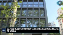 El juez bloquea 88 cuentas bancarias de la trama de Koldo