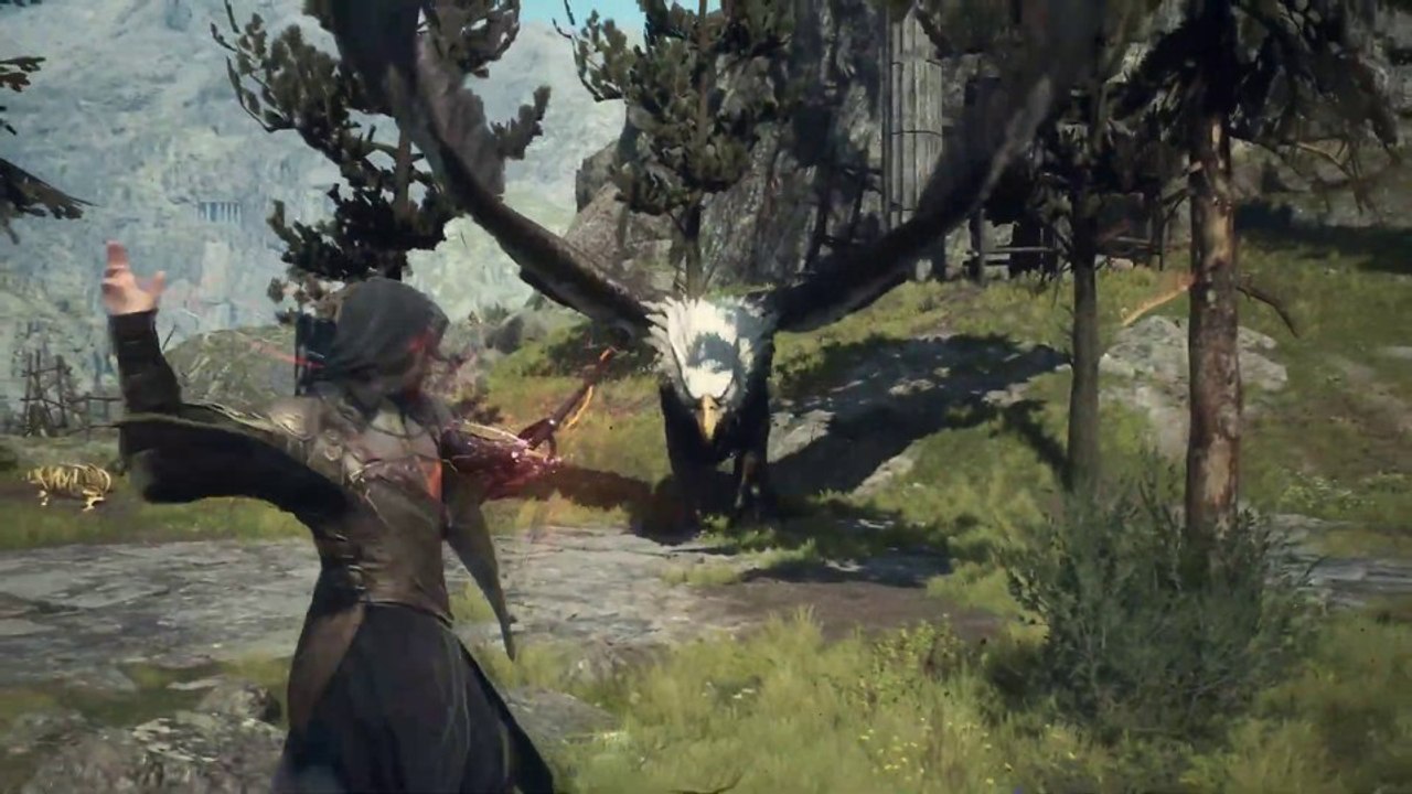 Dragon's Dogma 2: Der Magische Bogenschütze bezwingt im Klassen-Trailer riesige Monster