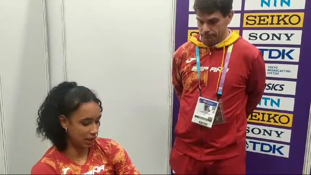 Las declaraciones de María Vicente tras romperse el aquiles