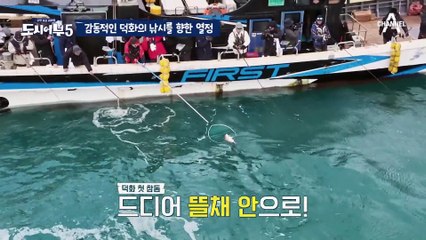 [#도시어부5] (울컥 주의) 감기 몸살에 컨디션 난조 덕화, 끝까지 포기하지 않는 불굴의 의지♨♨ #이덕화 #참돔