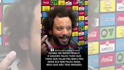 Marcelo explica la jugada del penal con Jhon Arias