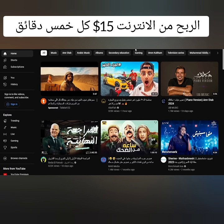 Profit from the Internet